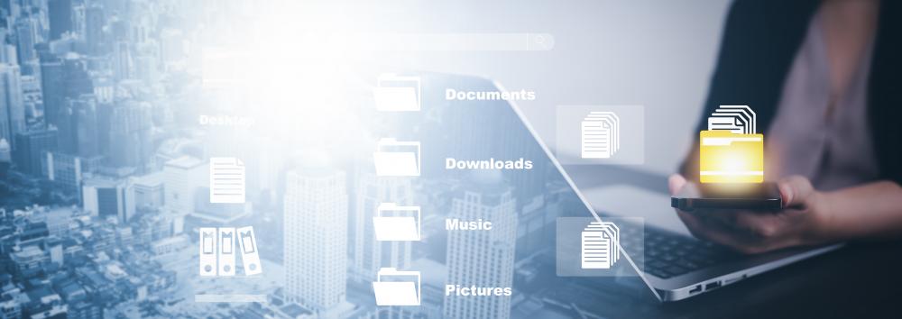 Online documentation and document management system concept