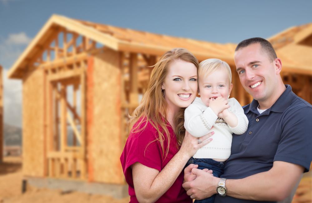 Custom built home construction for military family in Minnesota