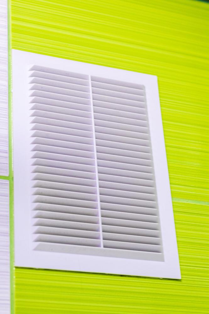 Clean ventilation duct ensuring healthy indoor air flow