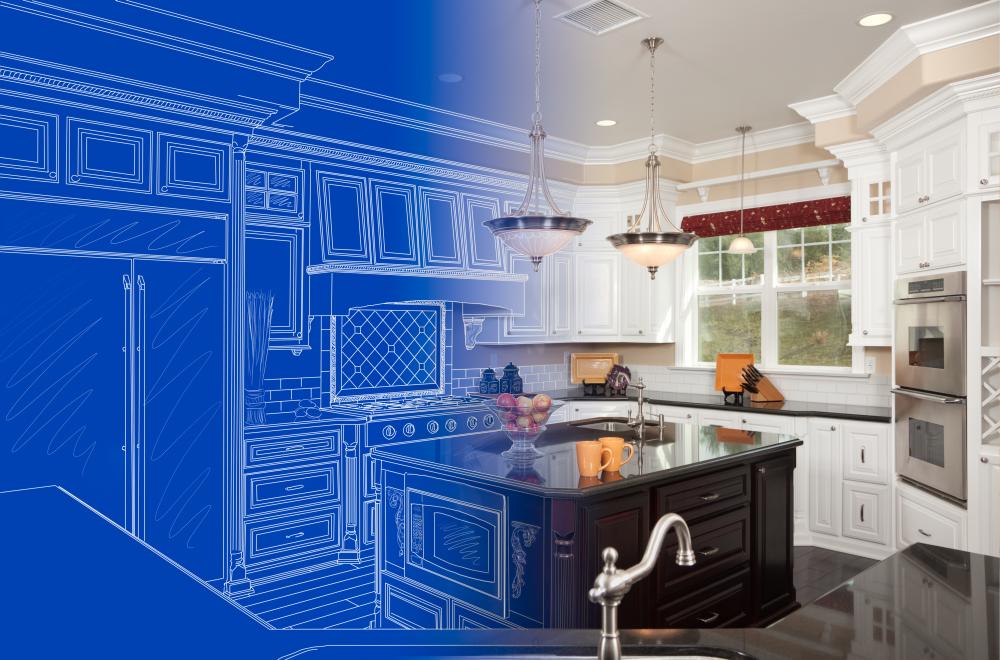 Modern Kitchen Remodel Blueprint in Melbourne FL by SO Home Renovations