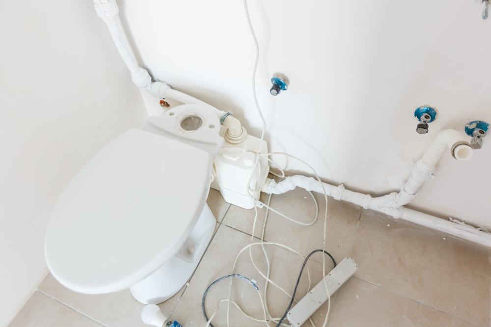 Expert Plumbing Solutions for Tough Toilet Clogs Professional plumber at work, illustrating the resolution of tough toilet clogs