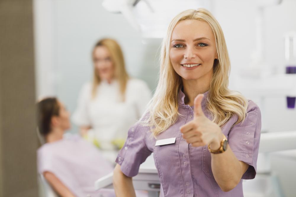 Modern dental clinic utilizing advanced technology