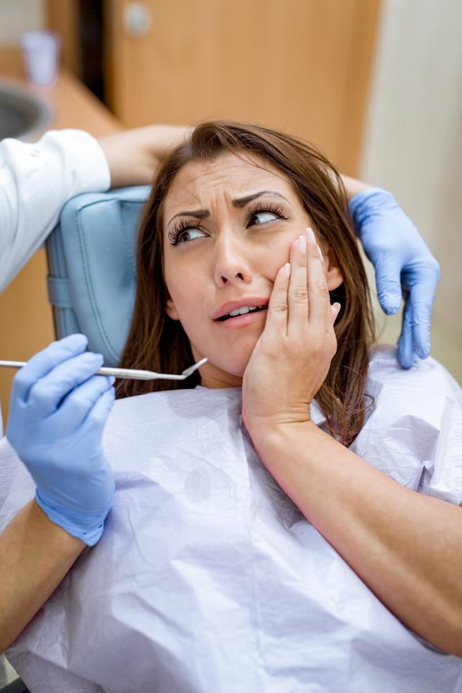 Dentist in clinic providing quality dental care