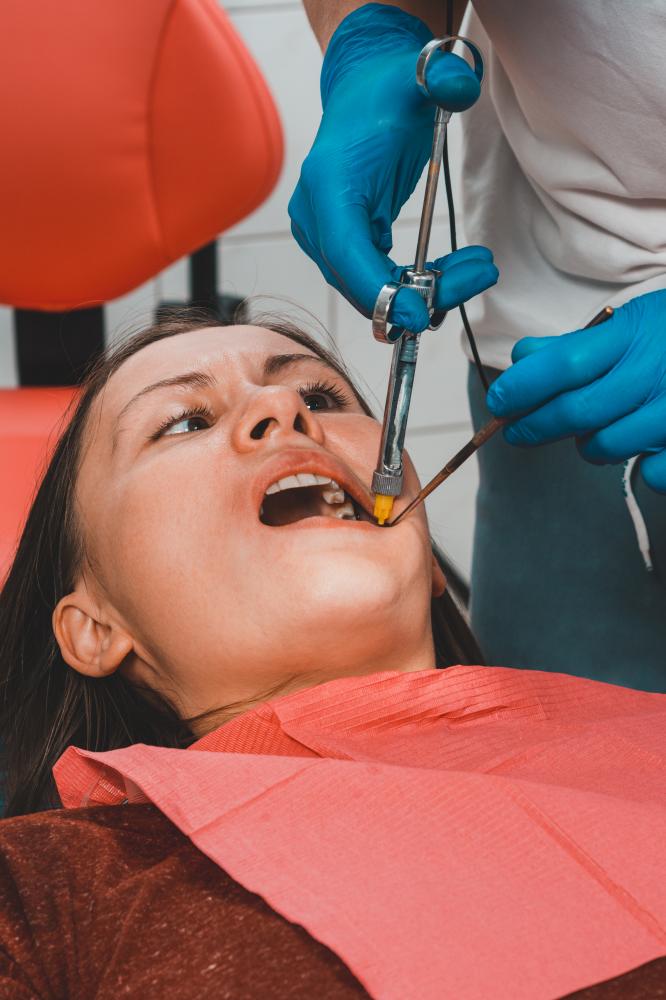 Dentist ready for emergency dental care