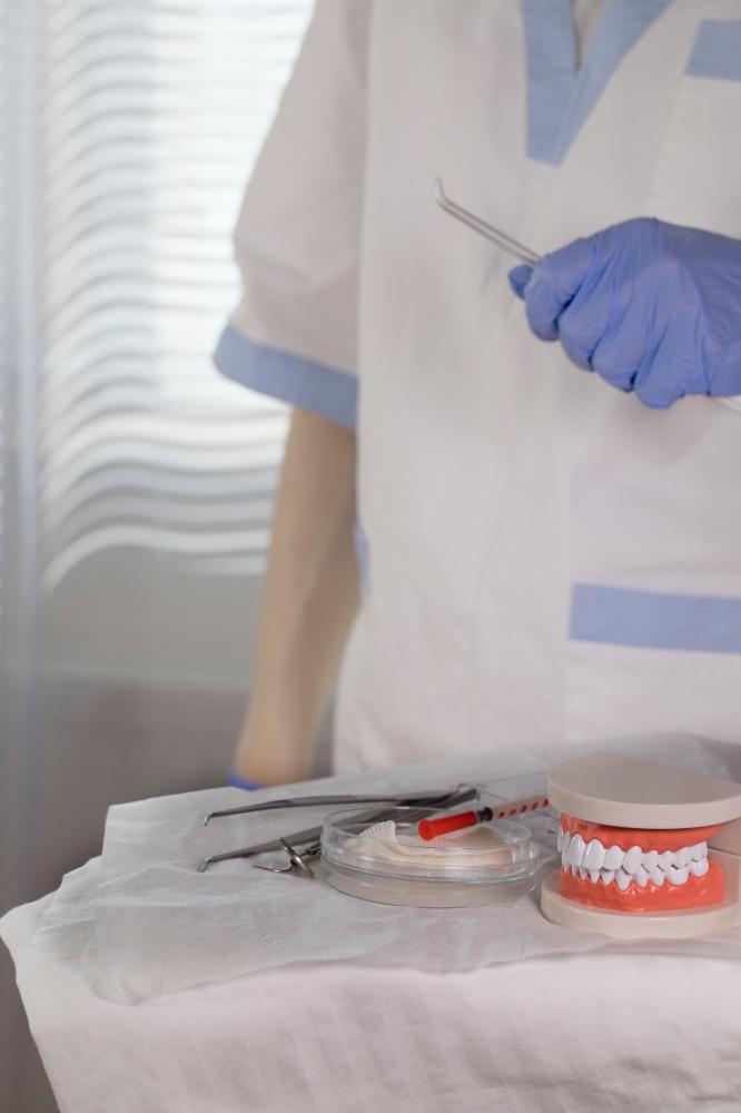 Patient experiencing relief after emergency dental care