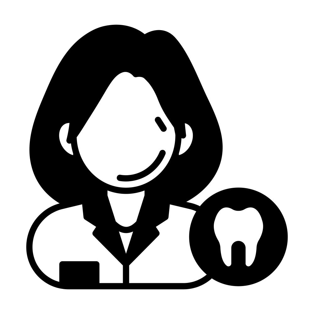 Friendly Dentist Icon Representing Quality Care
