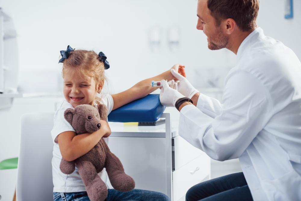 Pediatric surgeon providing postoperative care for Hirschsprung Disease