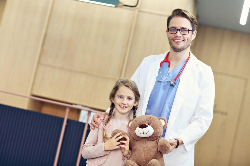 Expert pediatric surgeon preparing for Hirschsprung Disease surgery