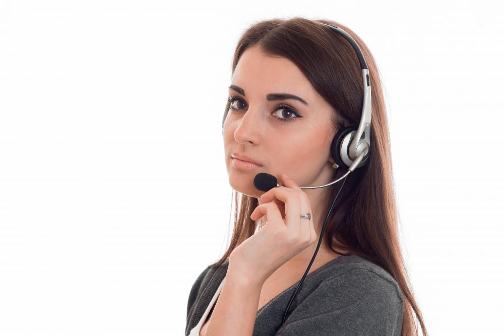 Professional Overflow Answering Service Operator at Work