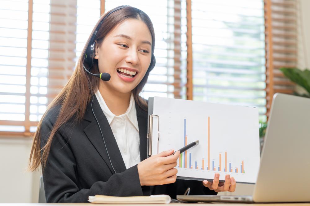 Modern call center technology dashboard enhancing customer service
