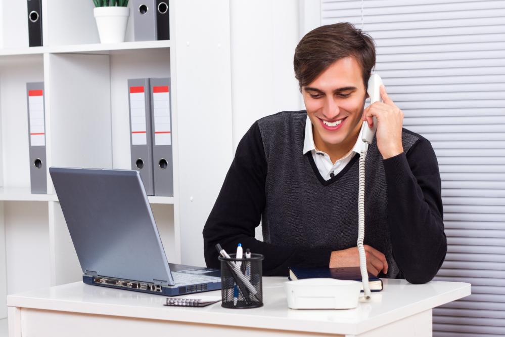 Business communication through phone answering services