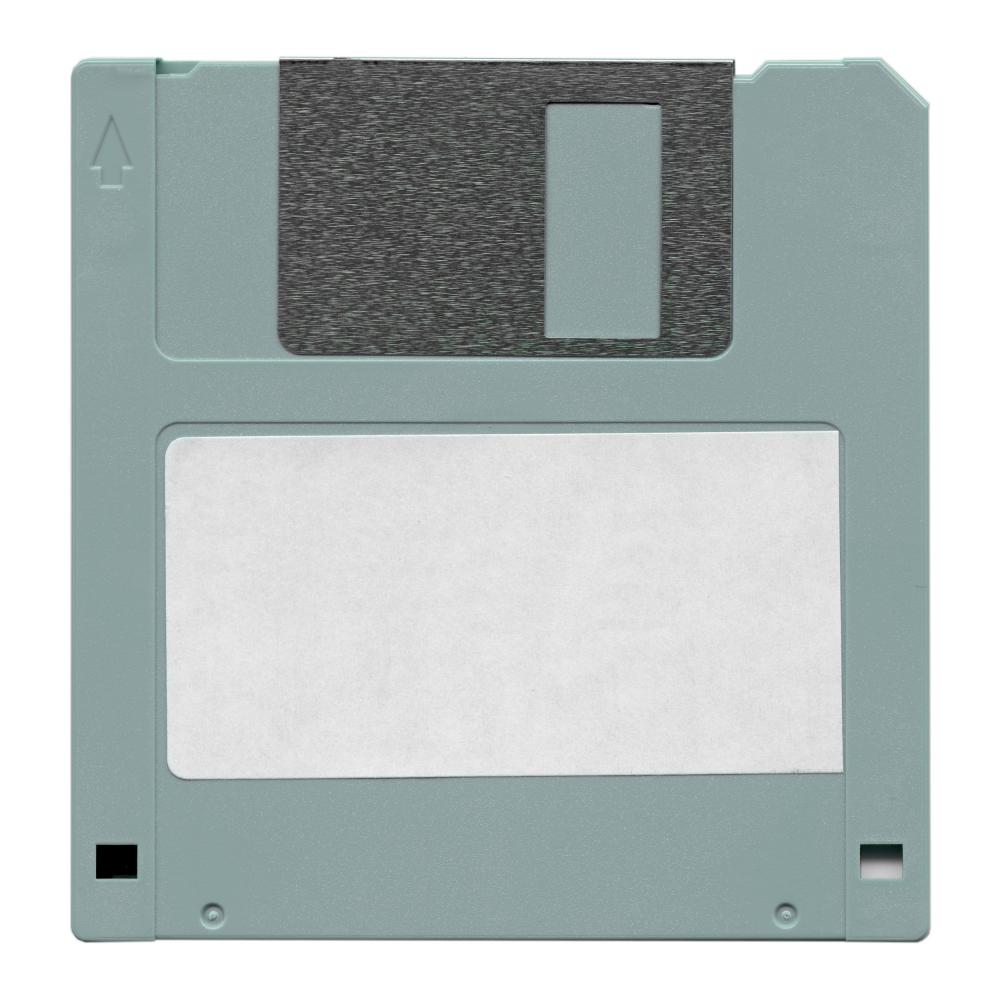 Floppy disk symbolizing the transition from manual to electronic EDI 837 transactions