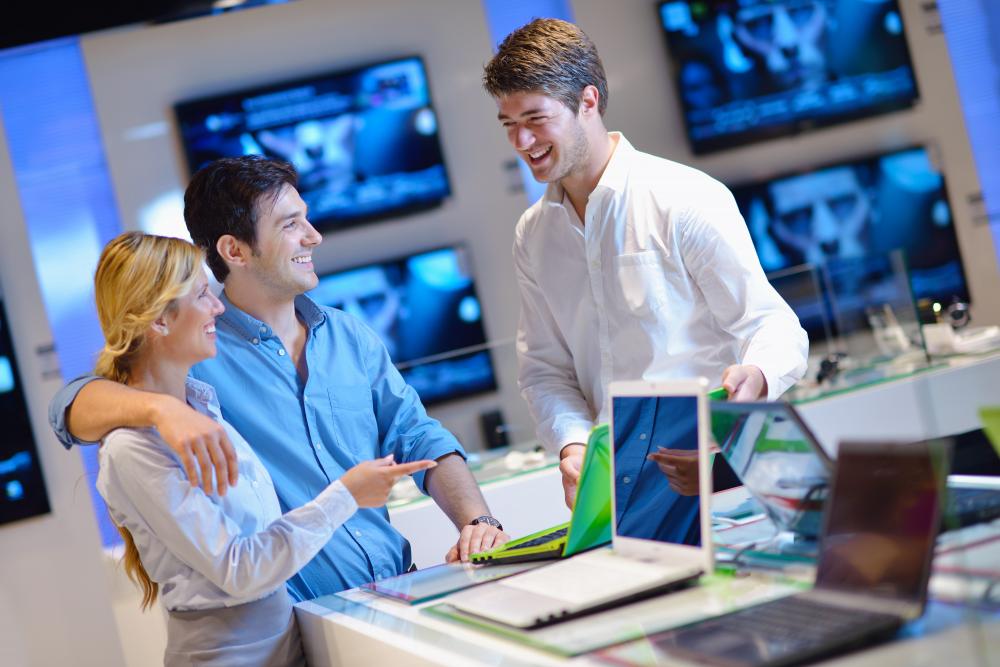 Vecteezy People Buy In Consumer Electronics Store 31051730 548