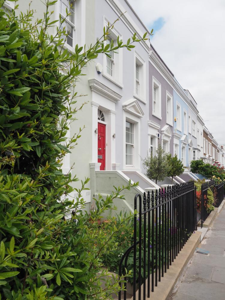 Classic London row houses representing Stamp Duty Rebate cases