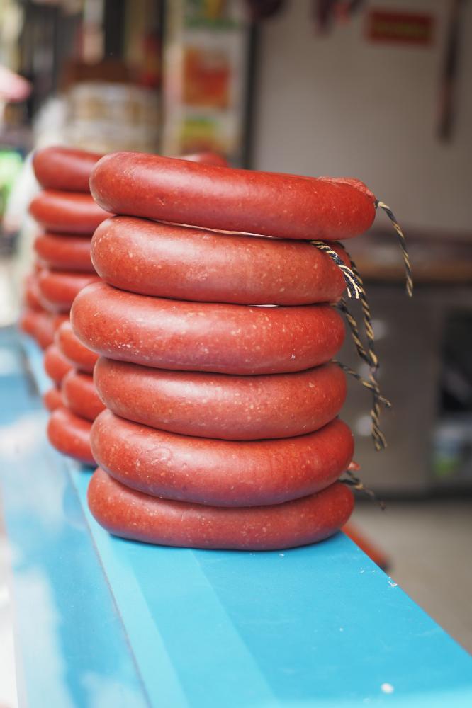 Community engaging in sausage making