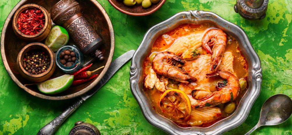 Delectable seafood soup, a Mediterranean delight in San Antonio
