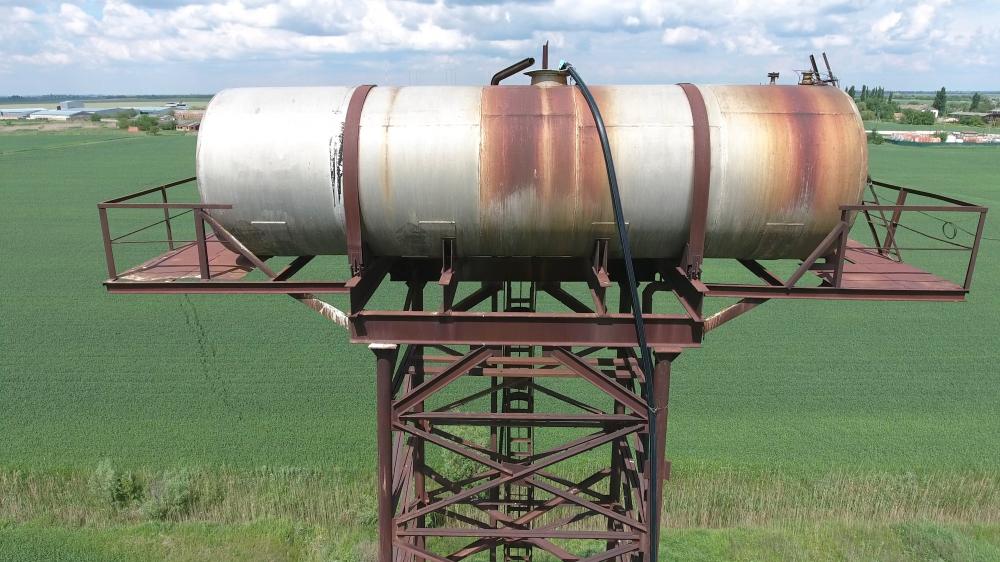 Rustic fuel tank symbolizing the importance of fuel tank testing