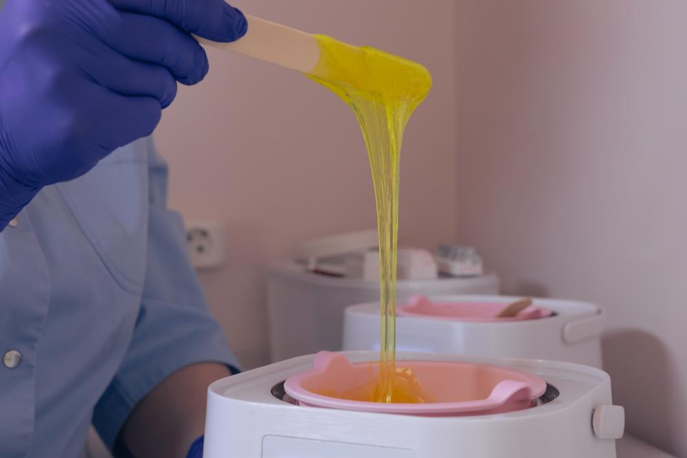 The Waxing Process at The Waxing Bee