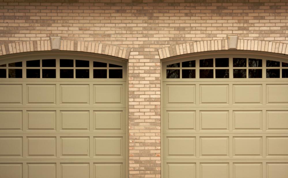 Modern Garage Door Opener System Integrated in Home Design