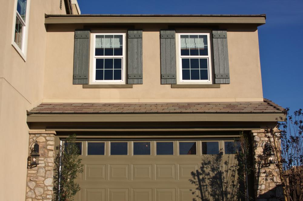 Expert garage door installation enhancing home's curb appeal