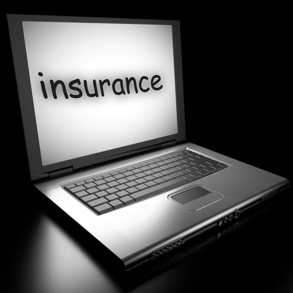 Kingston Insurance Broker digital service on laptop screen