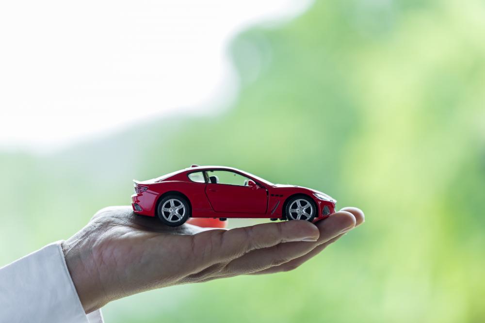 New Car Gift Concept Illustrating Toronto's Car Insurance Options