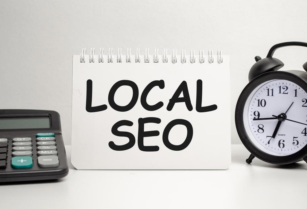 Tacoma Local SEO Concept with Cityscape and Digital Marketing Icons