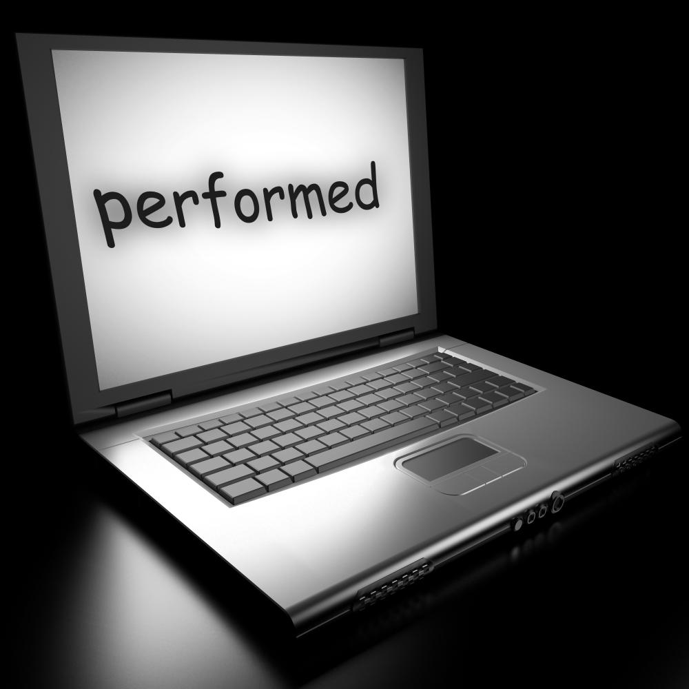 SEO Performance Report on Laptop Screen