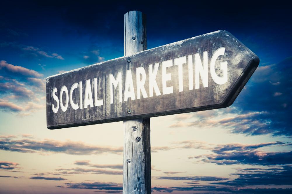 Winchester VA Social Media Marketing signpost indicating direction