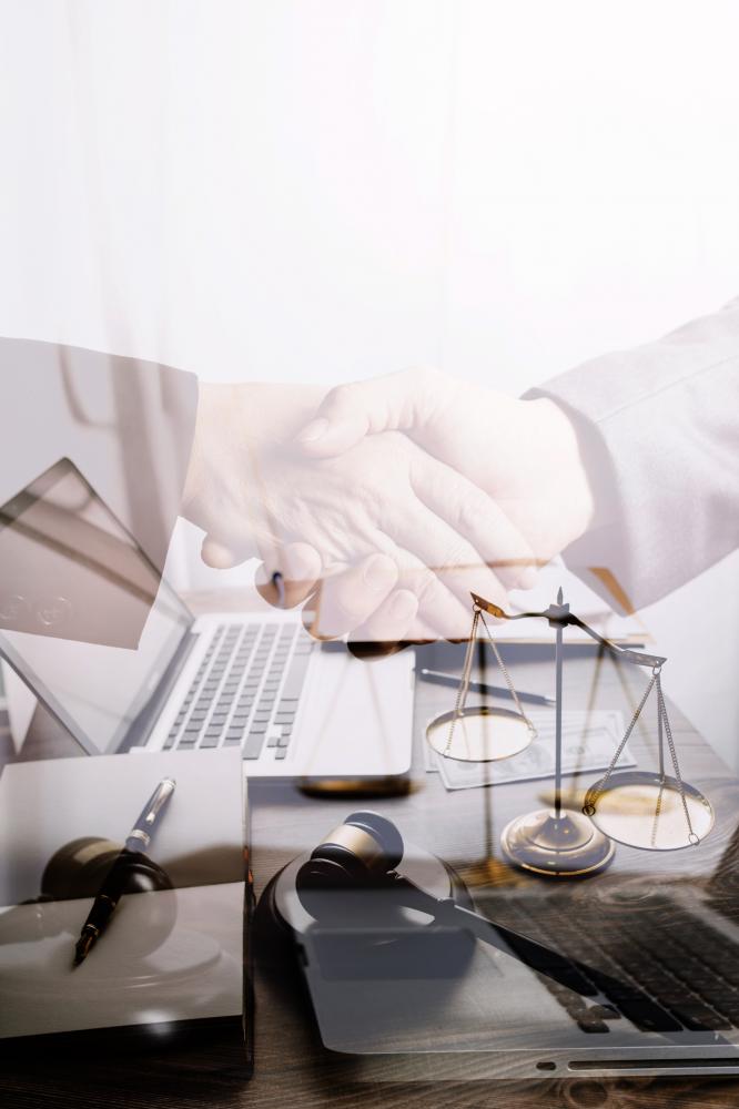 Small business attorney ensuring company's legal health