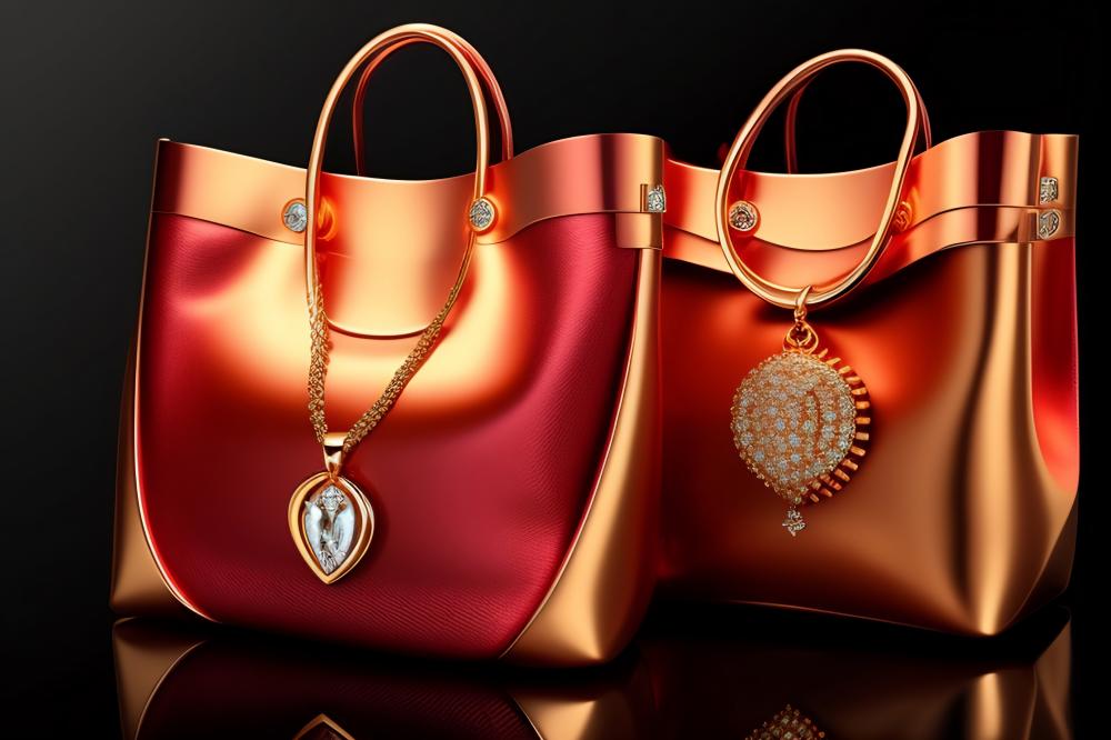 Elegant Cartier jewelry bag with earrings emphasizing luxury accessory resale