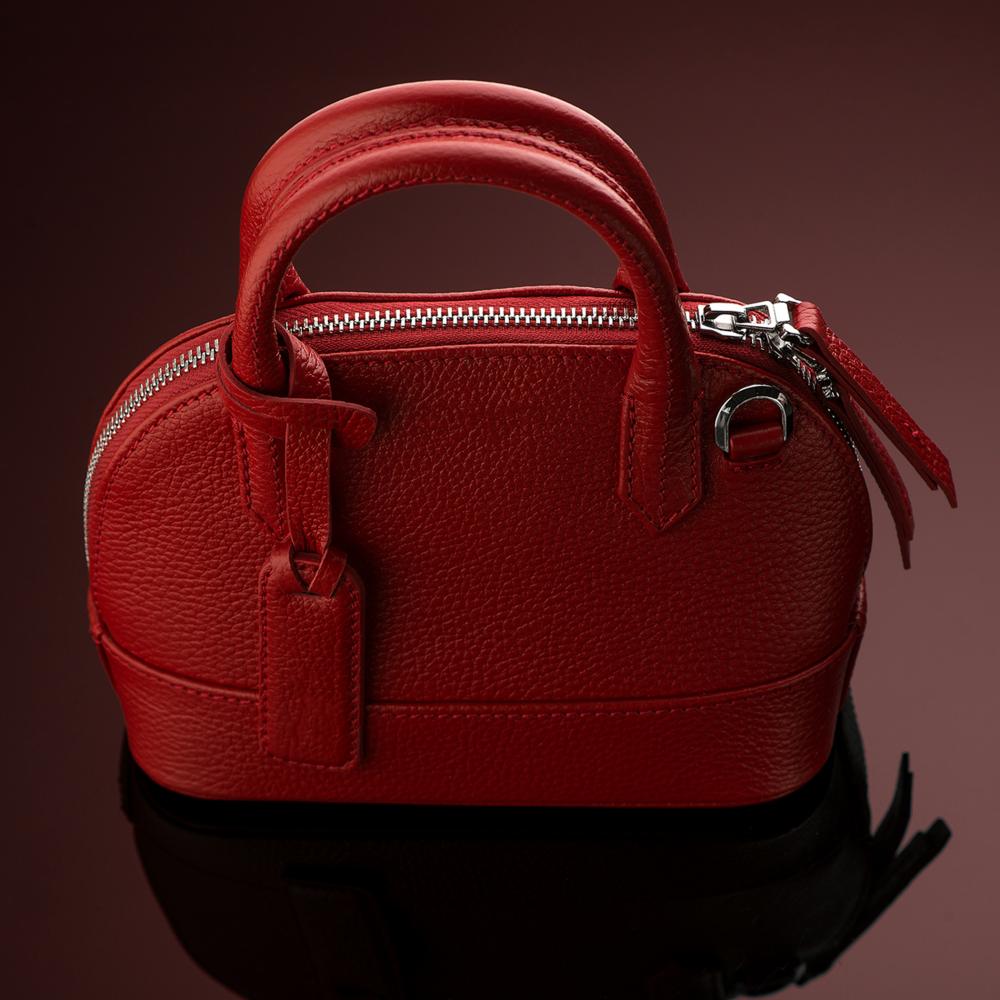 Luxurious Louis Vuitton leather handbag awaiting its next owner