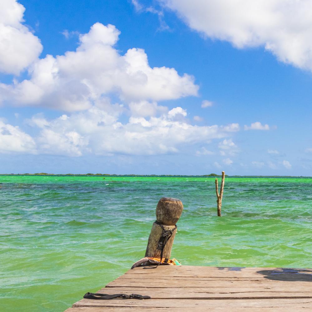 Muyil Lagoon in Quintana Roo, similar serene setting to Florida Keys