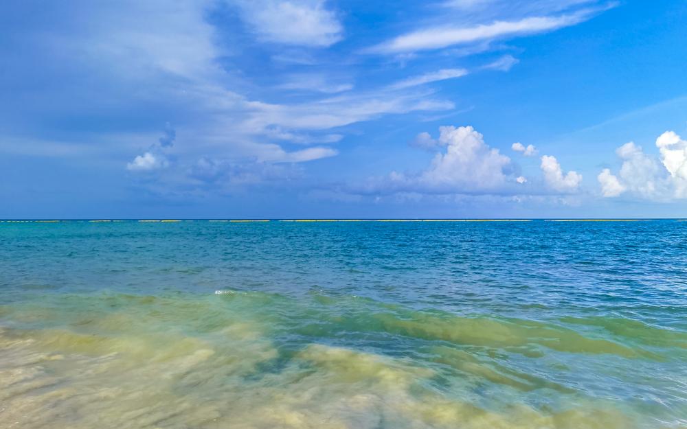 Playa del Carmen resort in Mexico, evoking Florida Keys relaxation