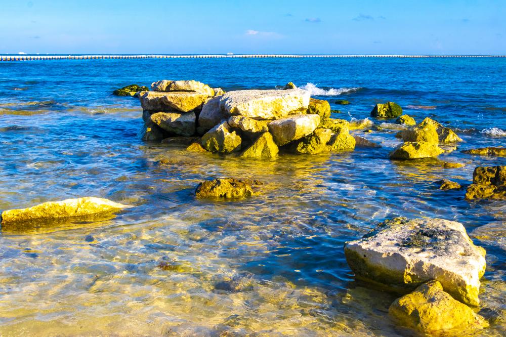 Playa del Carmen Beachfront View Ideal for Florida Keys Road Trips
