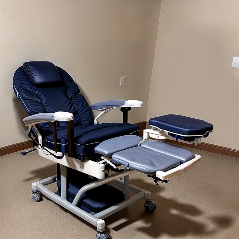Epidural Positioning Chair with adjustable features for patient comfort