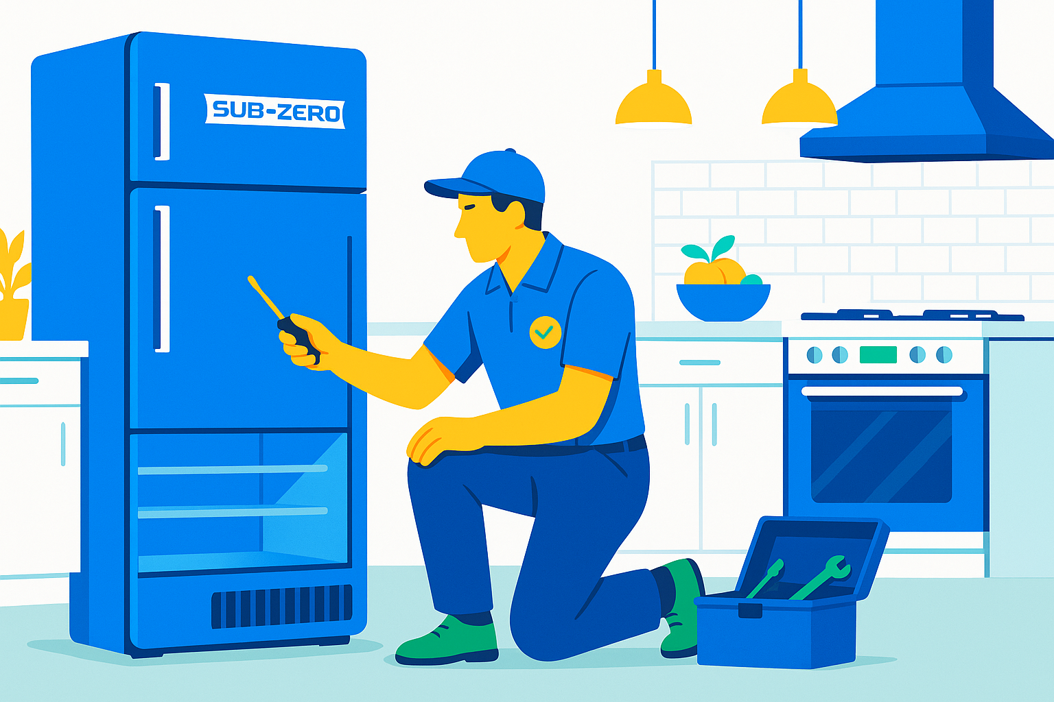 Sub Zero Refrigerator Repair Near Me: Expert Same-Day Service for Luxury Appliances