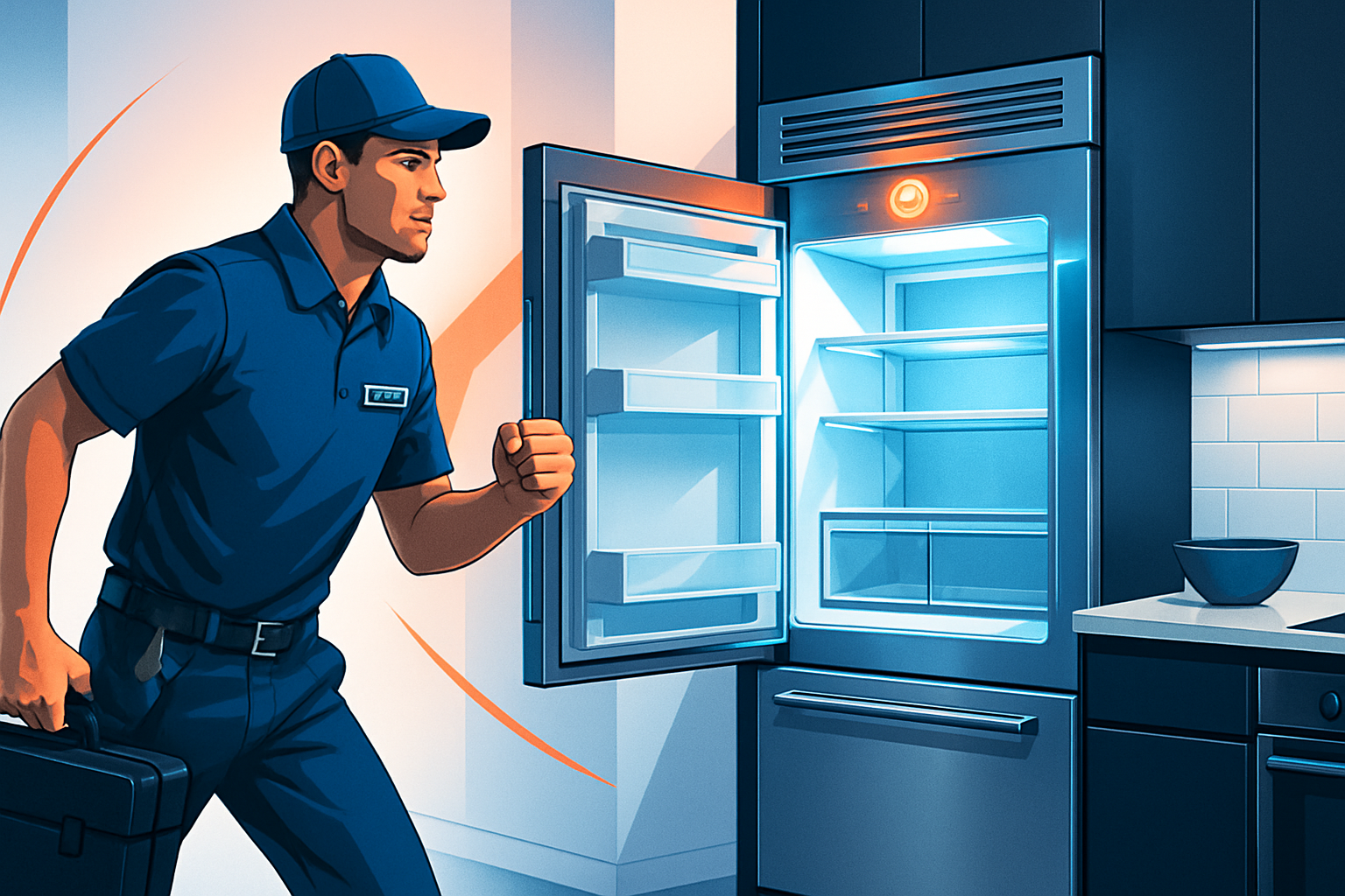 Emergency Subzero Fridge Coolant Leak Repair Harrisburg