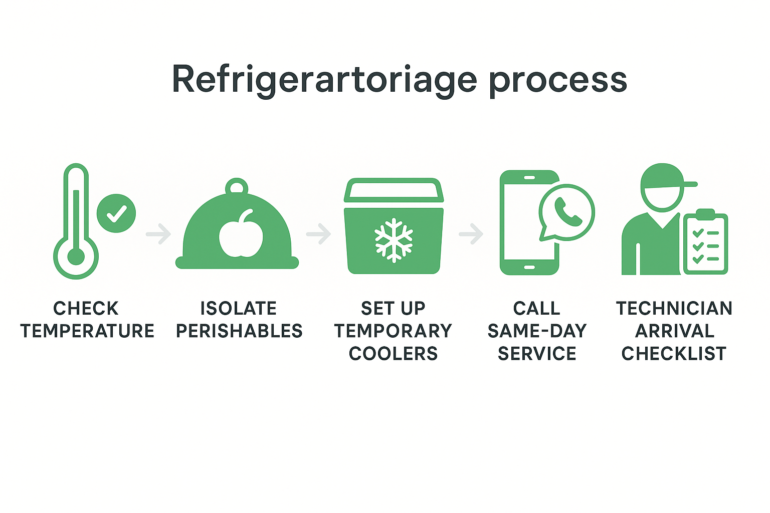 Quick triage steps flowchart