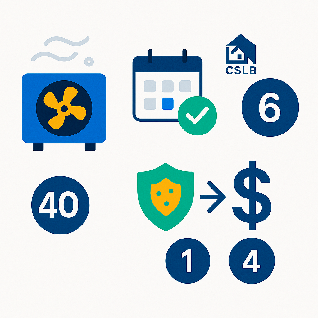 Icon-based infographic showing coastal corrosion risks, maintenance cadence, and cost comparisons