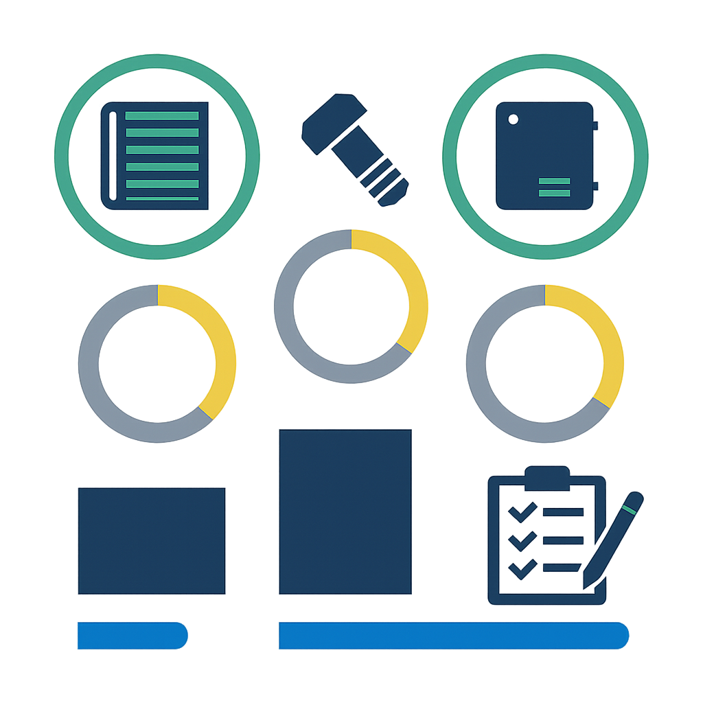 Icons and ring charts representing corrosion-resistant HVAC features and estimated lifespan improvements for coastal installations