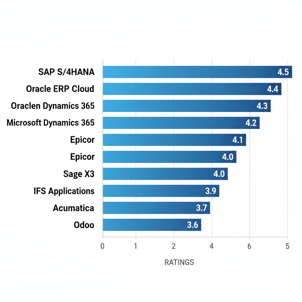 Top ERP Software for Manufacturing: 2025 Comparison Guide