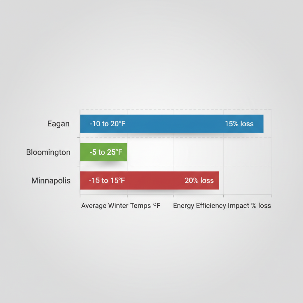 Horizontal bar chart comparing furnace performance metrics
