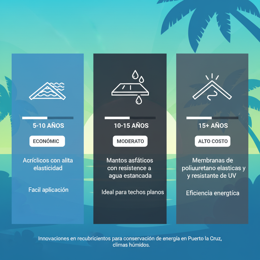 Infografu00eda comparativa de materiales impermeabilizantes para techos