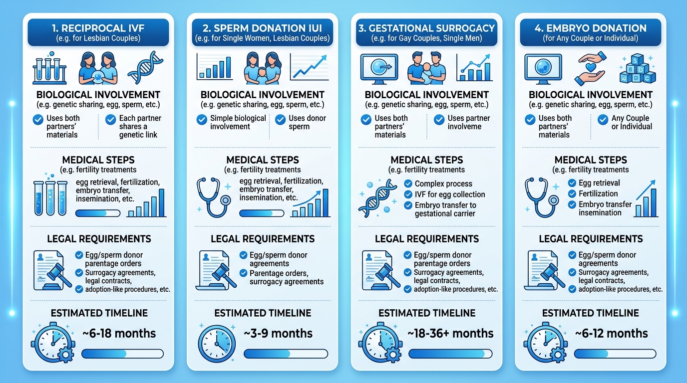 Comparison infographic