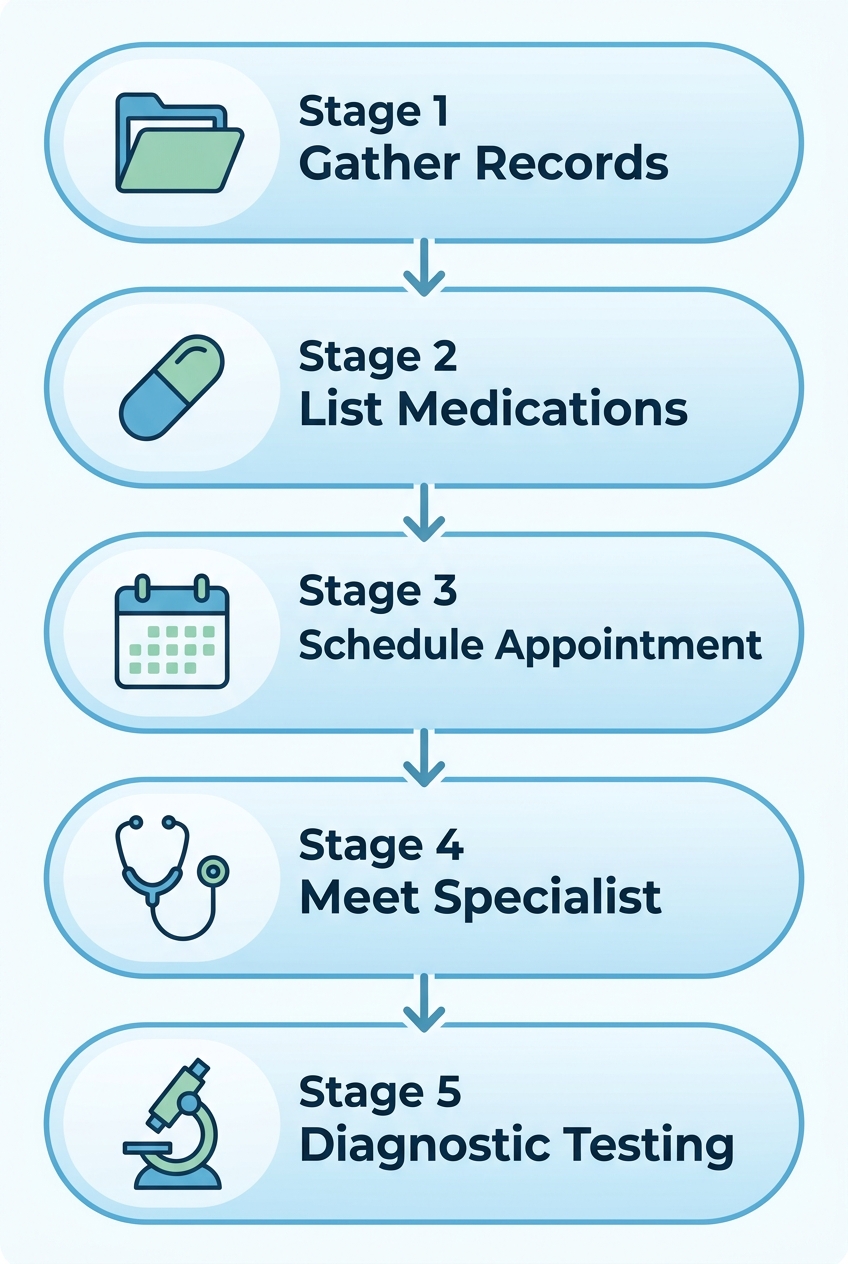 Five preparation steps for a fertility consultation