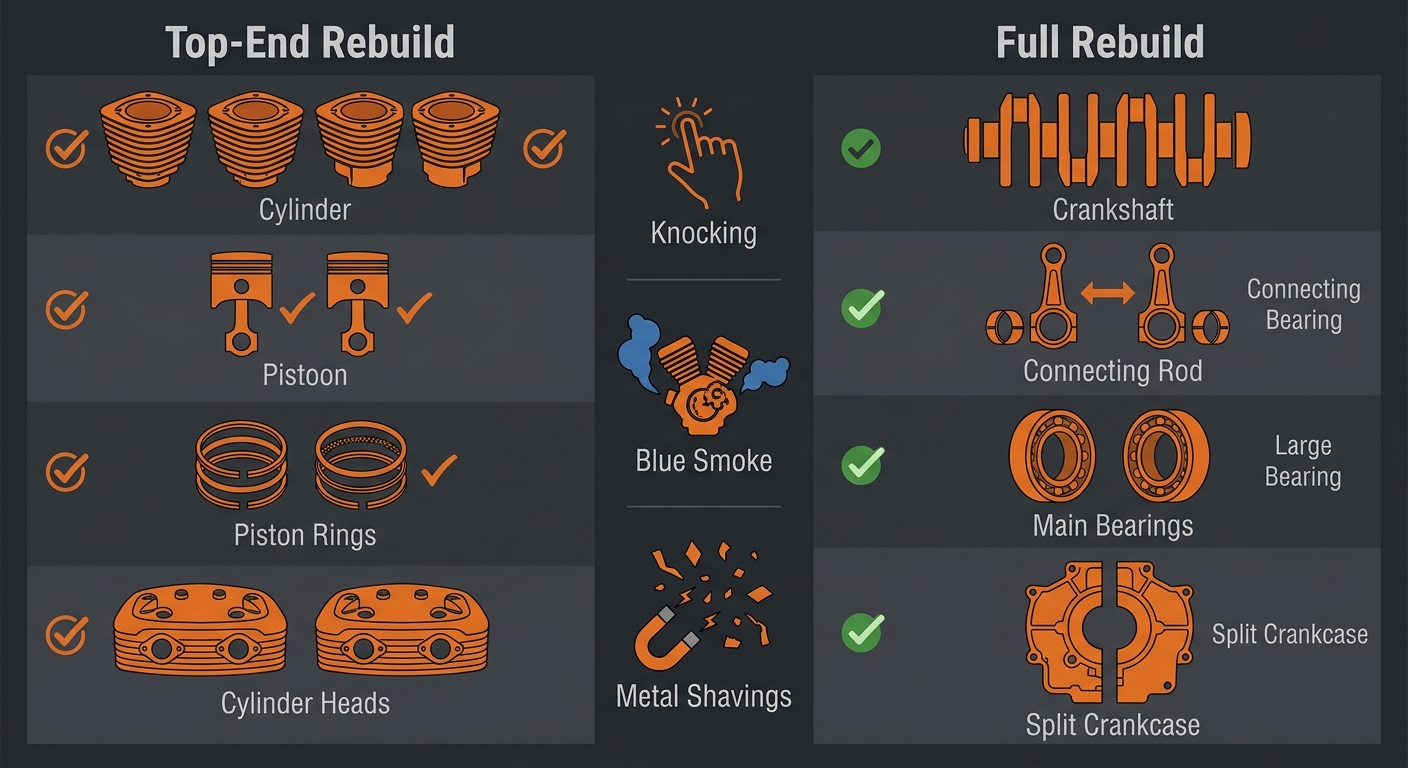 Comparison infographic